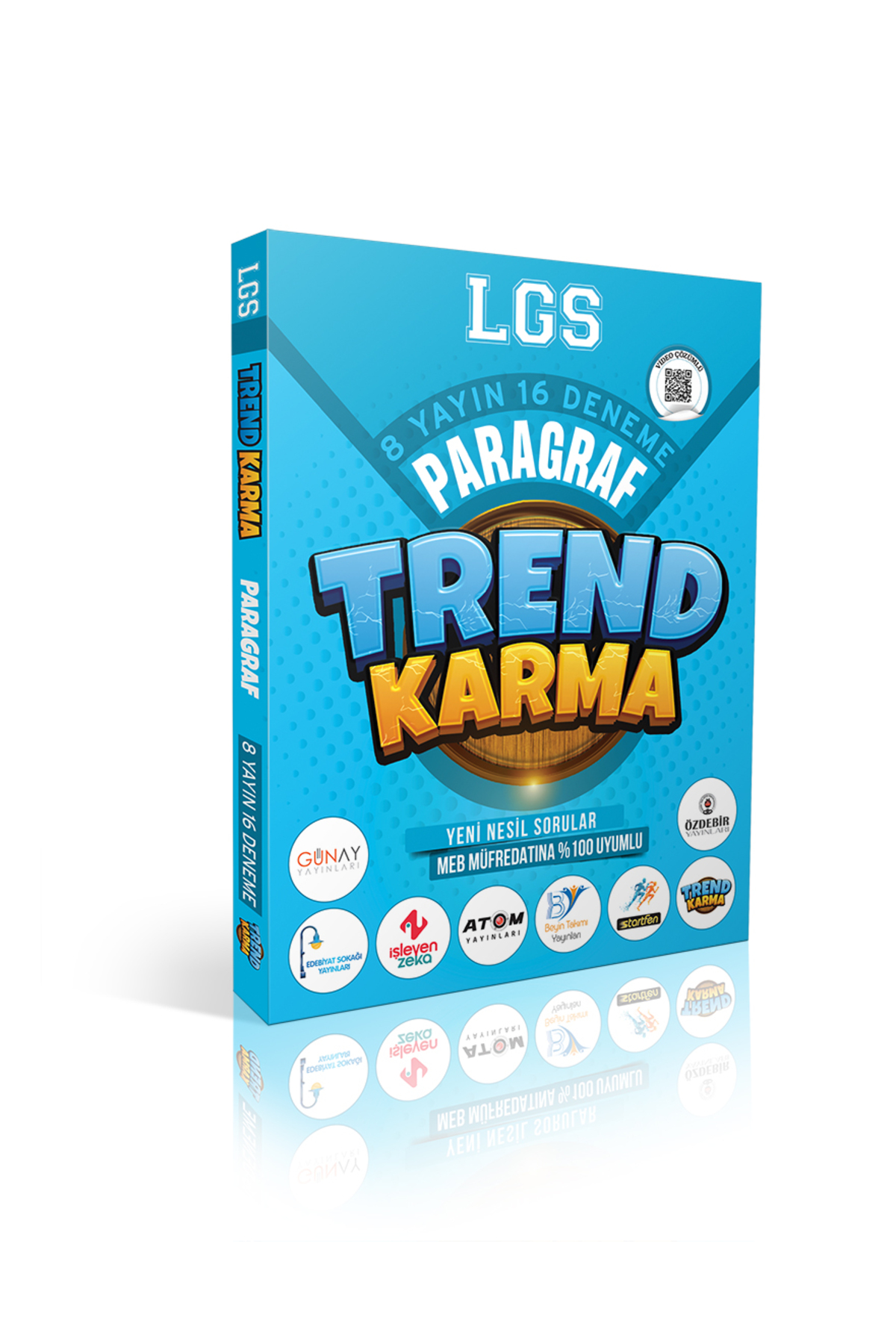 Trend Karma Yayınları LGS Paragraf Denemeleri 8 Yayın 16 Deneme