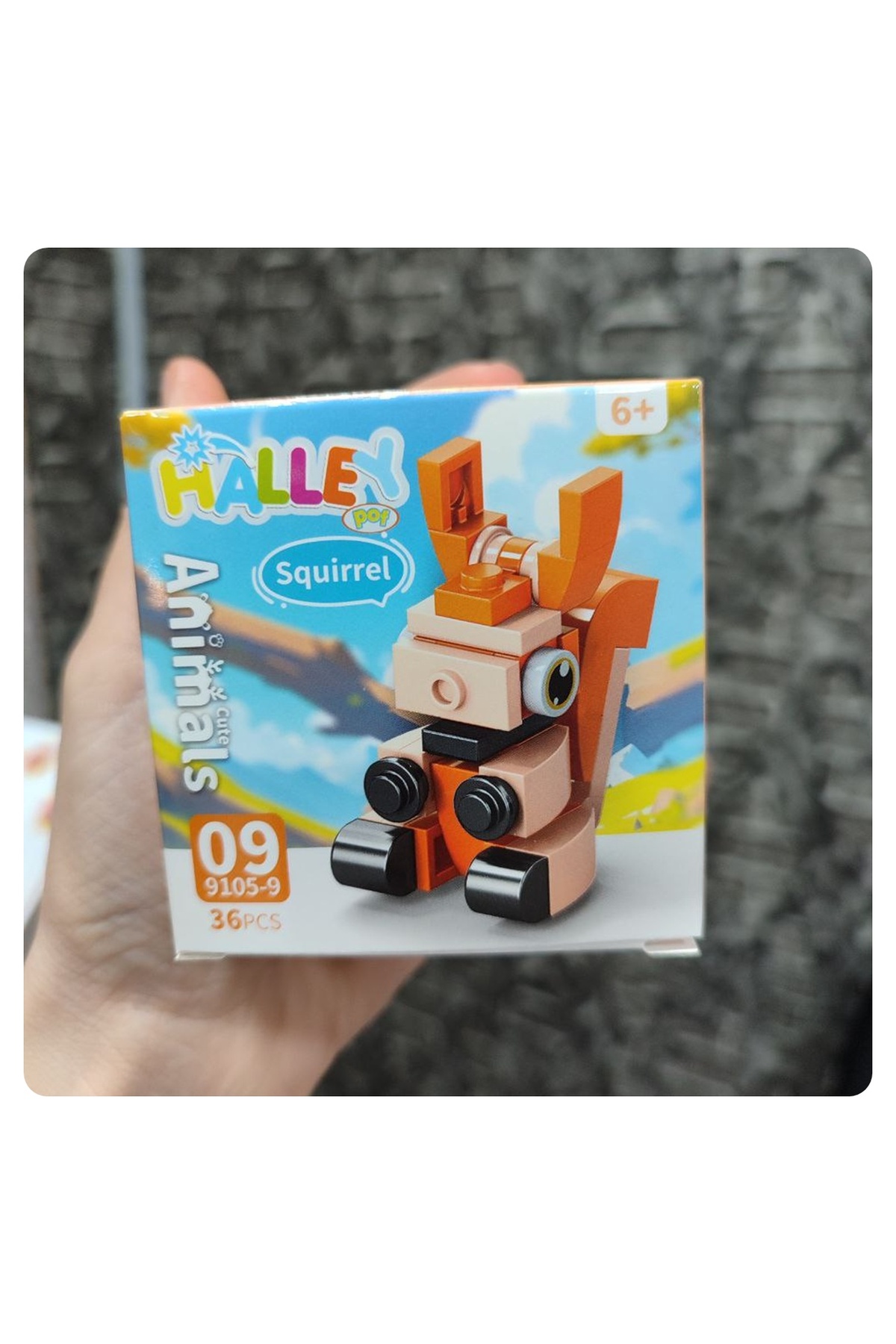 ۱ عدد اسباب‌بازی ساخت‌وساز فیگور حیوانات