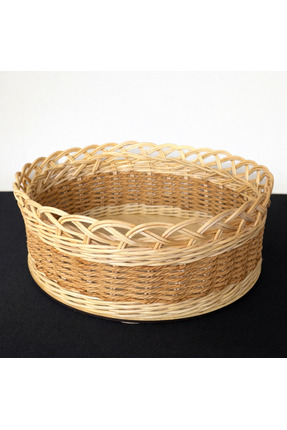 TubArt Gallery El Yapımı Bambu Sepet – Doğal Örgü, Çok Amaçlı Kullanım