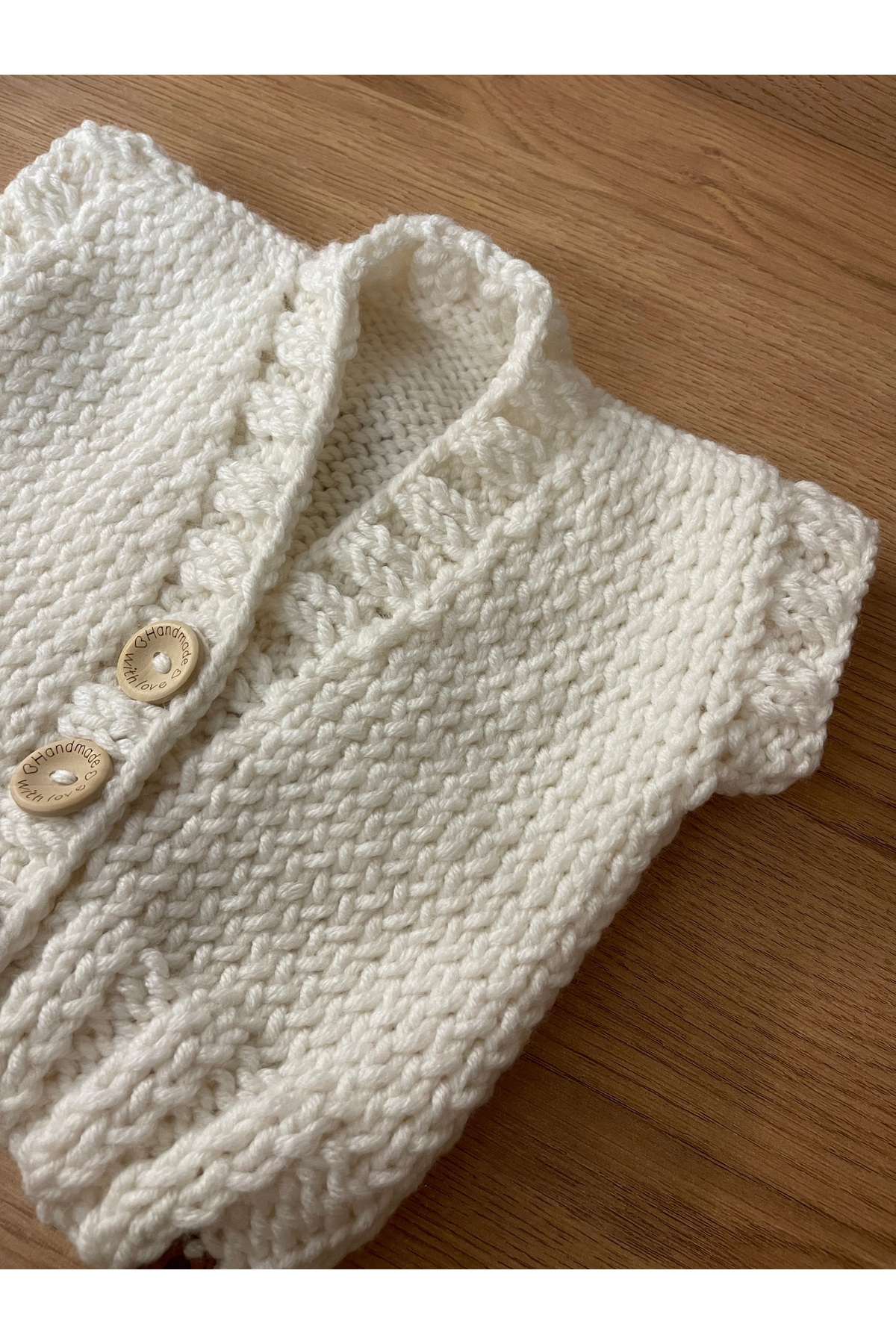 örgü 1-2 YAŞ BEBEK YELEK fotoğrafı 2 (önizleme)