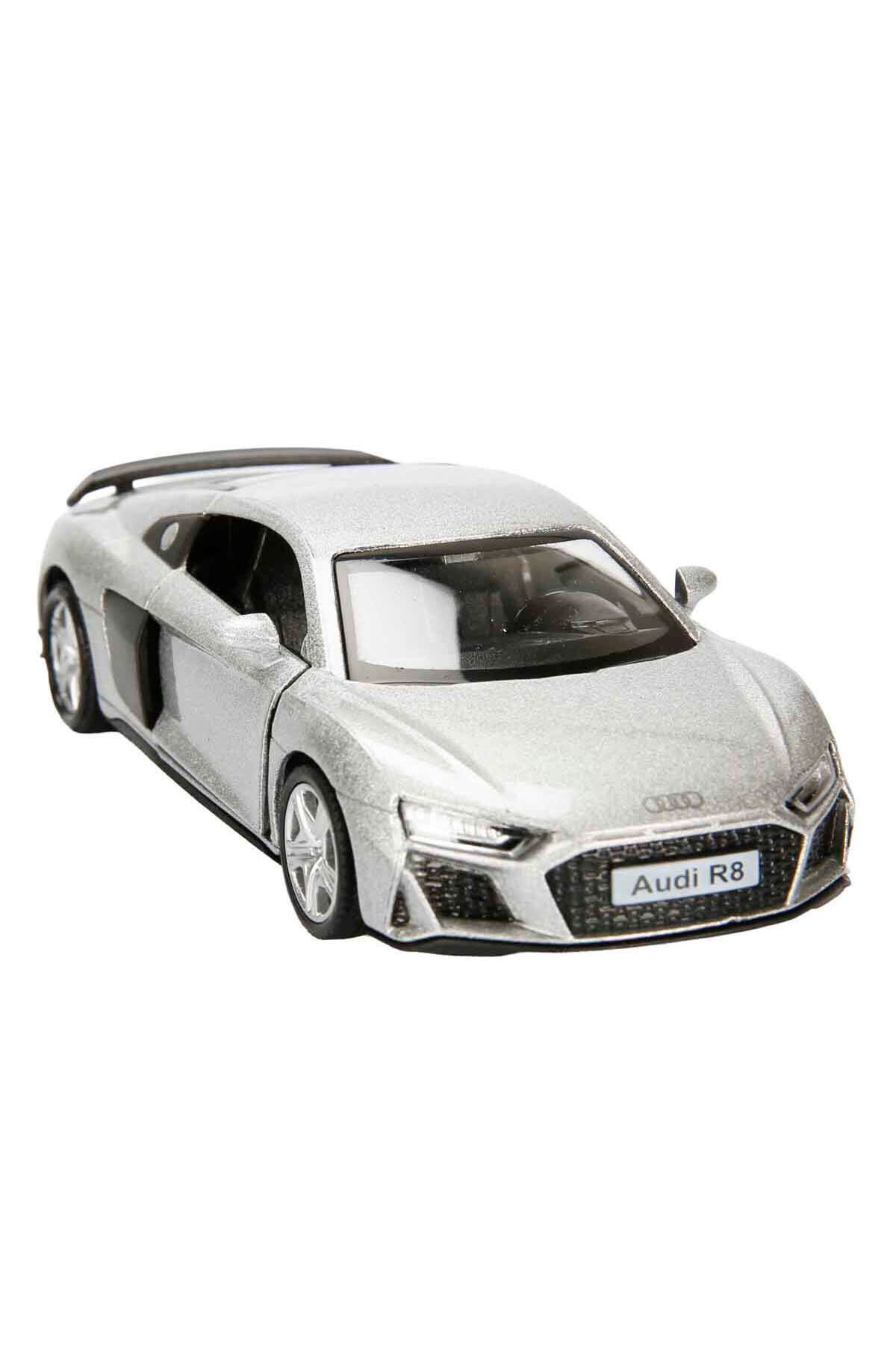 RMZ City 1:32 Avrupa Serisi Die Cast Çek Bırak Model Araba - Gri