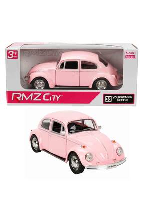 RMZ City 1:32 Pembe Serisi Die Cast Model Araba - Volkswagen Beetle