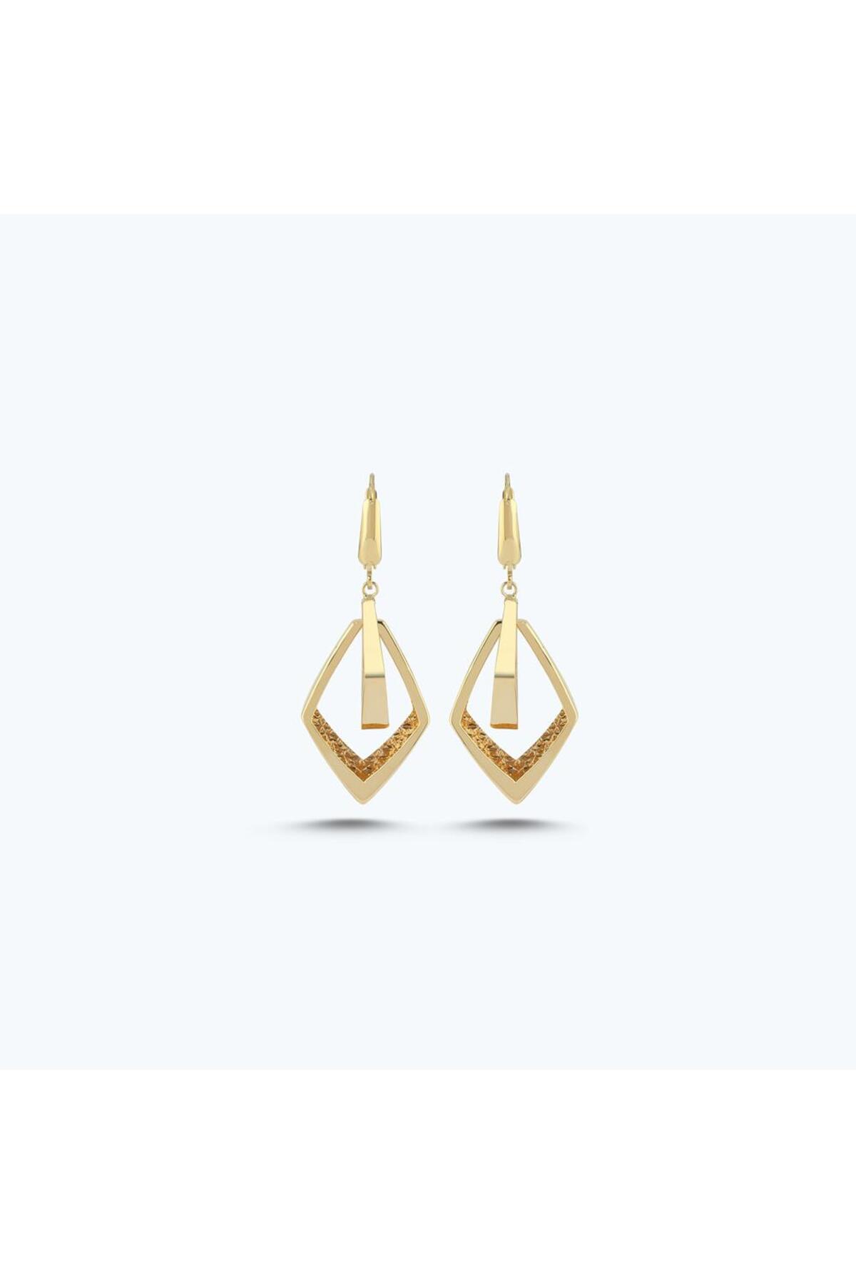 Altınbaş Altın Sallantılı Küpe