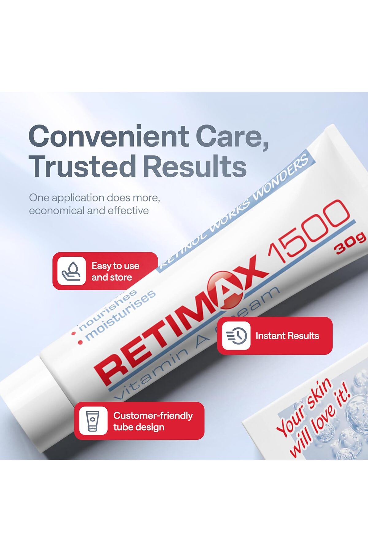 Retimax 1500 – A Vitamini (Retinol) Anti-Ageing & Nemlendirici Krem (30 g) — retimax1500 — تصویر 2 از 6
