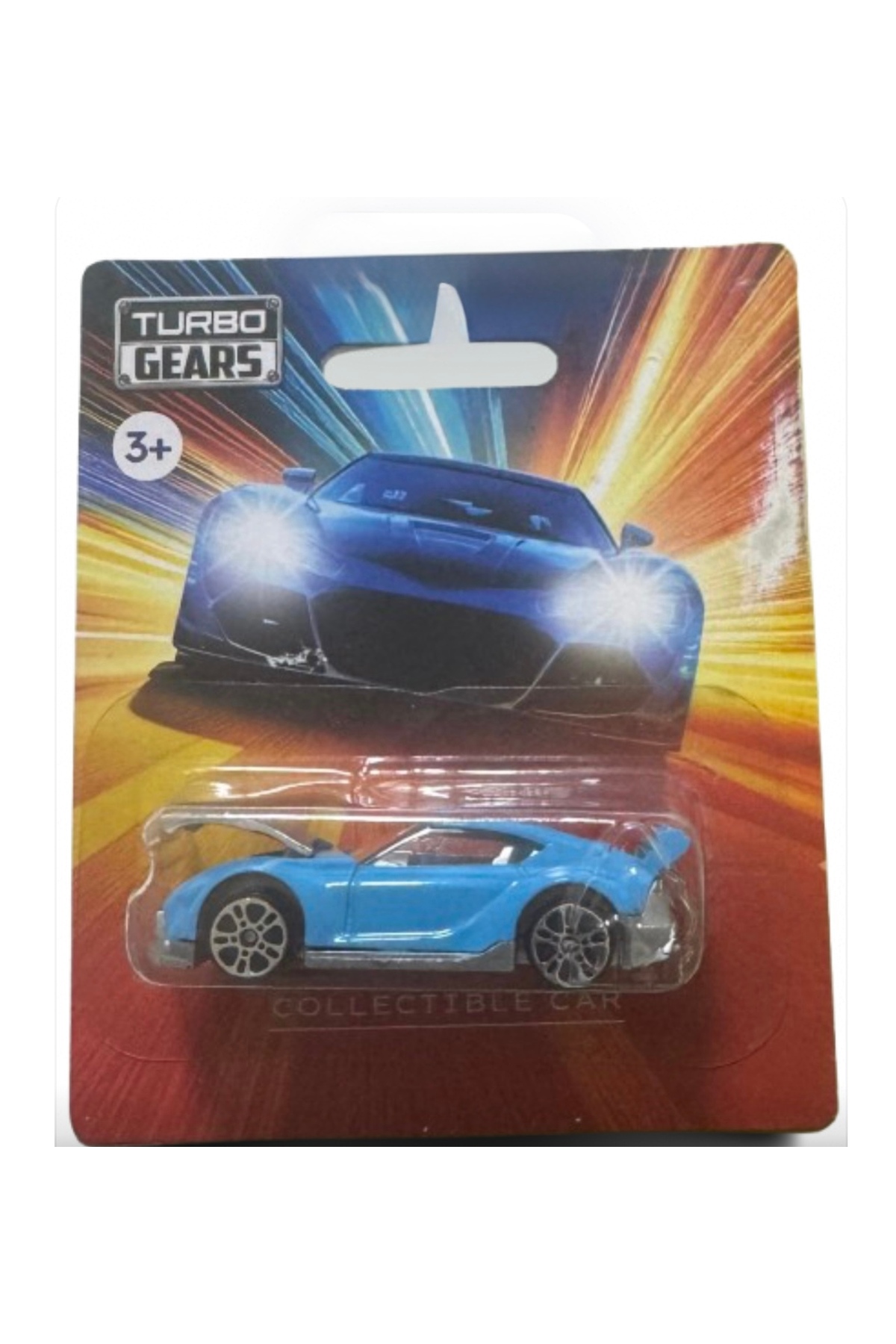 Diecast Turbo Gears 1:64 Metal Spor Araba –Mavi- Gri - Fiyatı