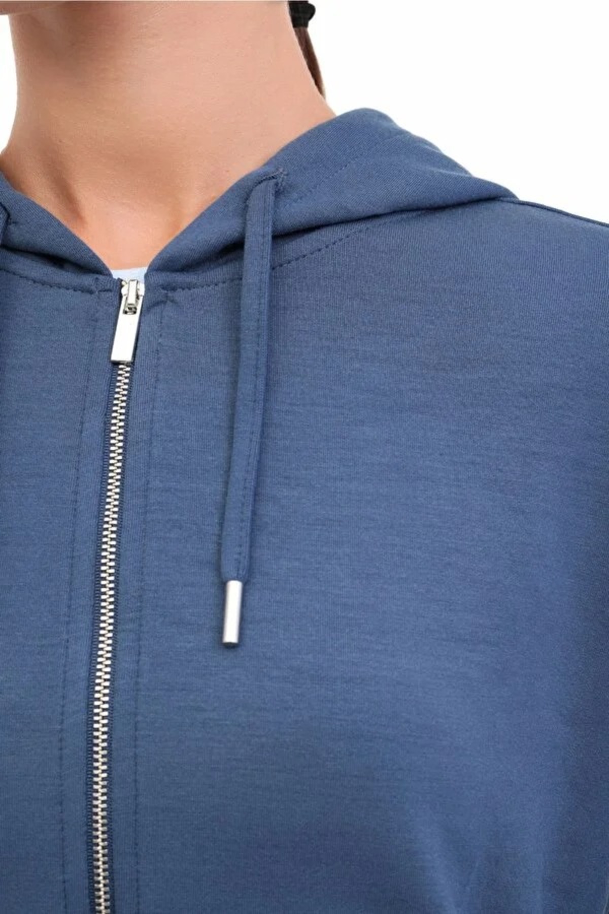 lumberjack 5W WB CARLA-H GINSEN 5PR Kadın Mavi Sweatshirt - 102033834 görsel 4
