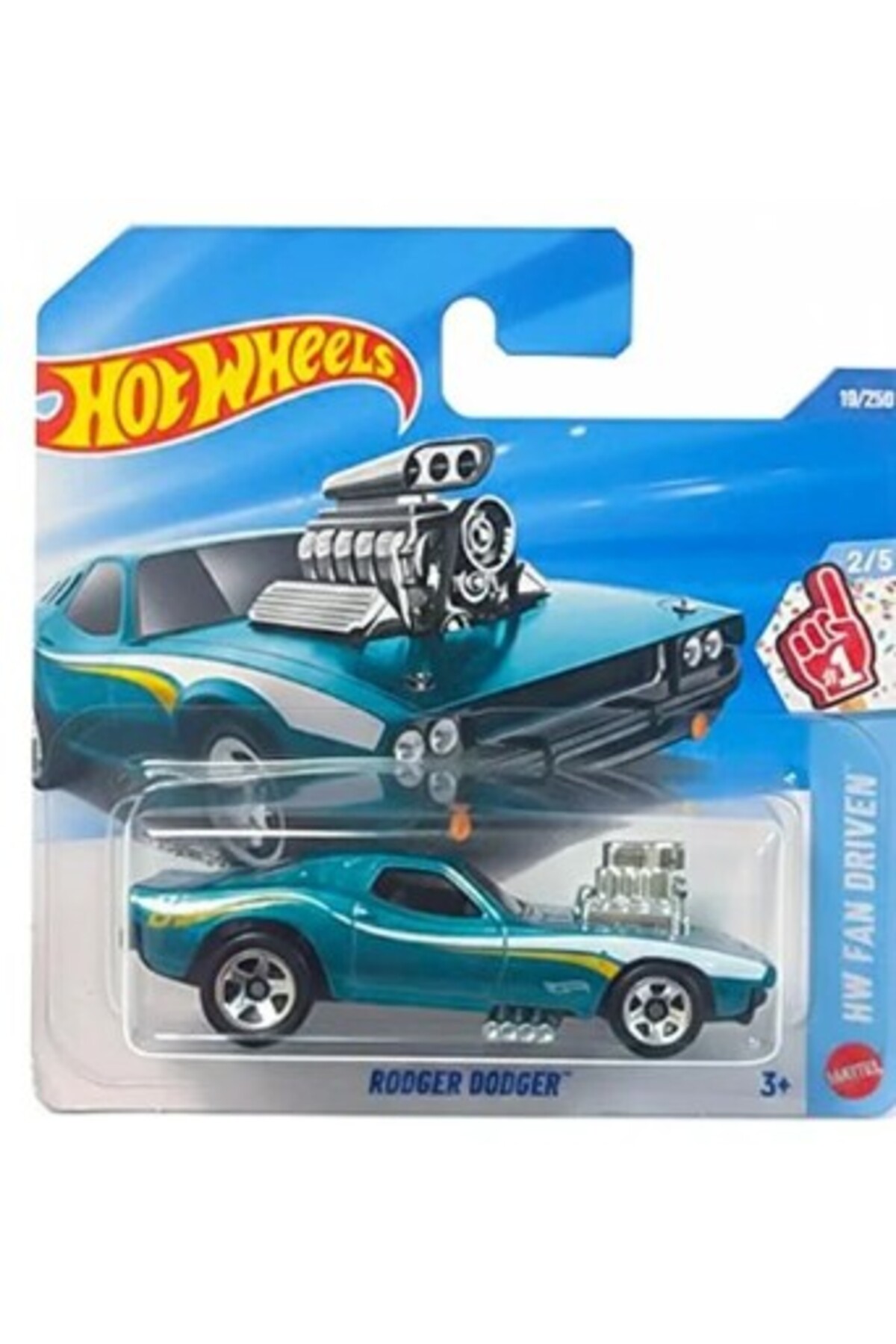 HOT WHEELS Tekli Arabalar Rodger Dodger JJH94 (Hw Fan Driven