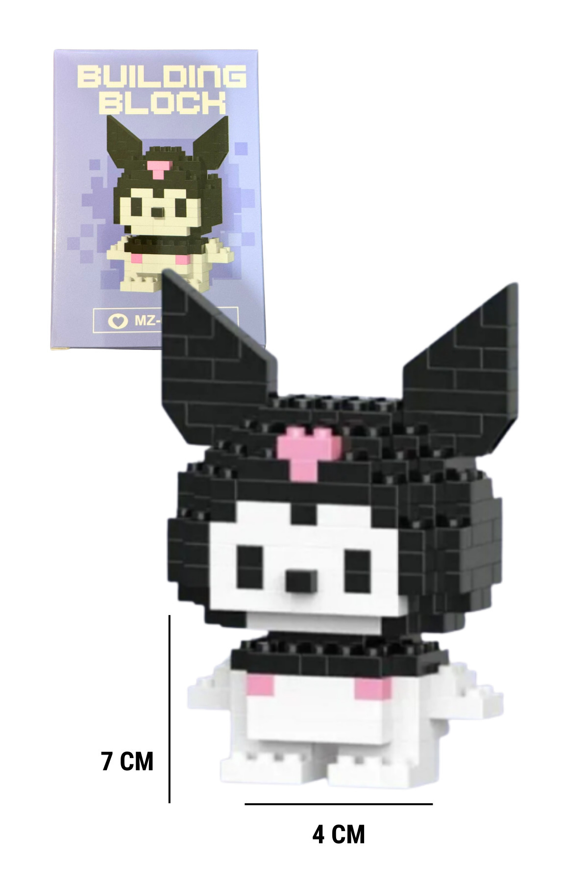 WUNİT Bricks Kuromi Hello Kity Ailesi Karakter Figürü 3D Yapboz