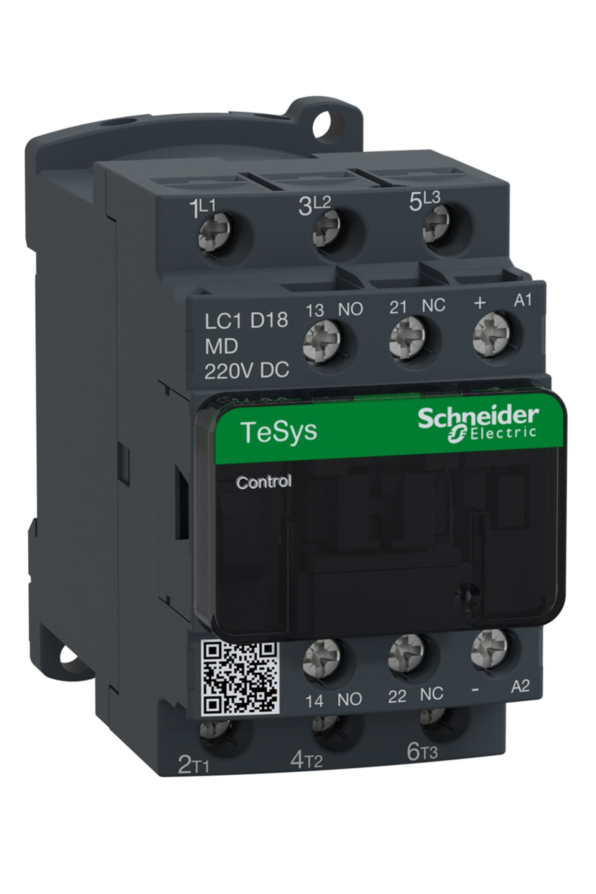 SCHNEIDER Electric LC1D18MD TeSys D Kontaktör 18A 3P 220V DC Bobin