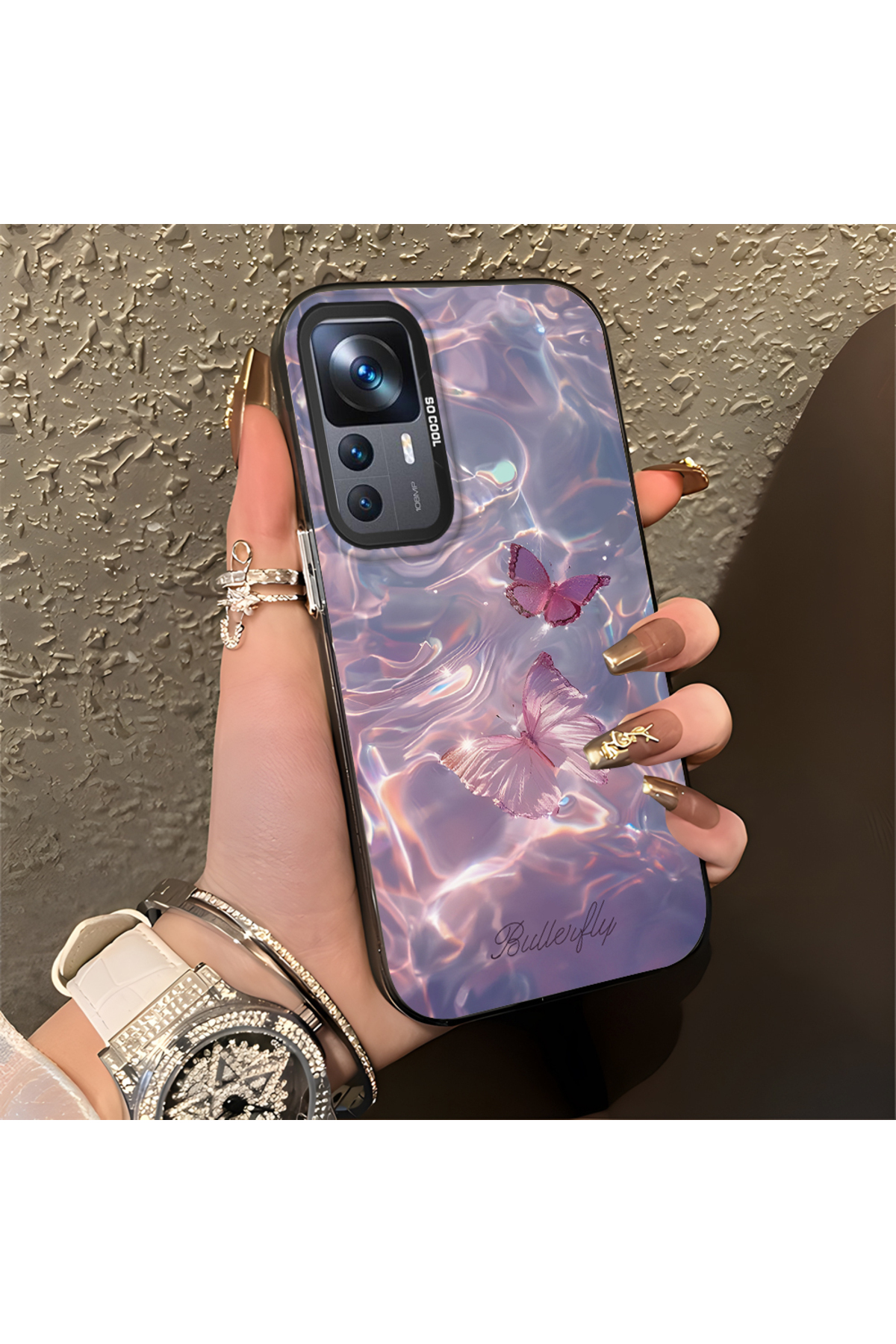 Xiaomi Mi 12T Compatible Case Hard shell Anti Fall Phone Case Light-shade