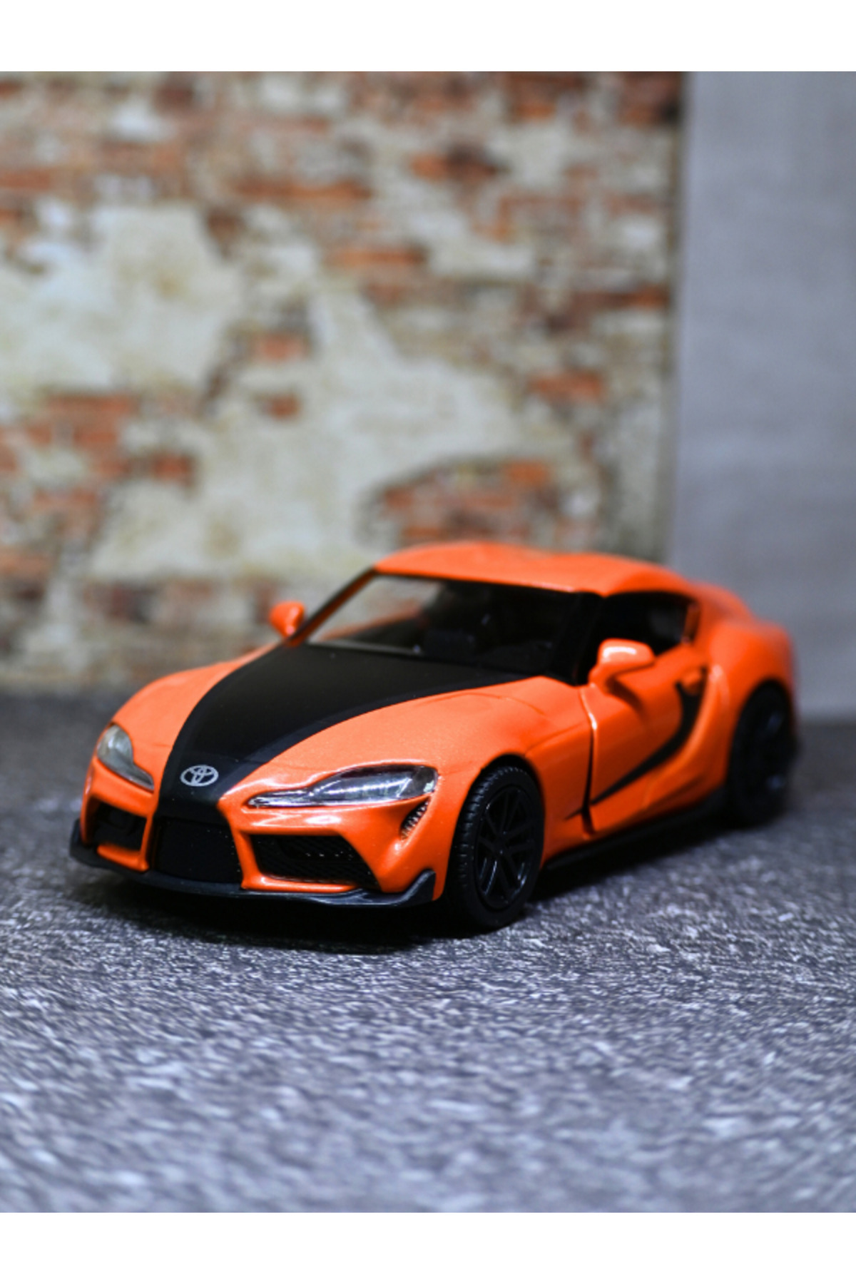 bebeym Toyota GR Supra (A90) Metal Araba - 1:32 Ölçek Turuncu - Fiyatı