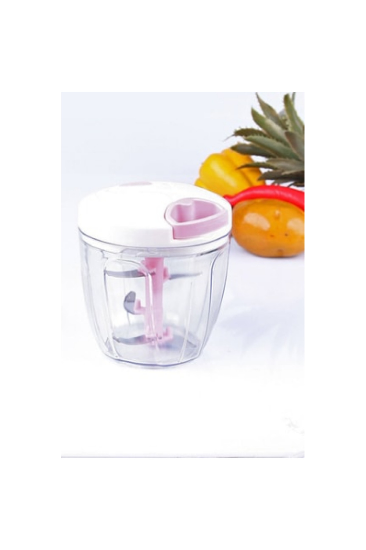 Go İthalat BÜYÜK - İPLİ SEBZE DOĞRAYICI EL RONDOSU 5 BIÇAKLI (5381)