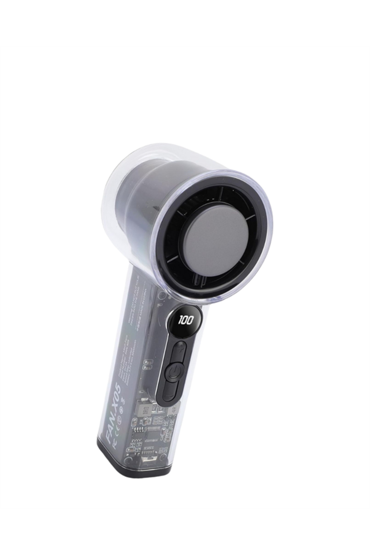 Sepetink Sessiz Çalışan Taşınabilir Fan | Dijital Göstergeli | 100 Kademeli Hız Ayarı