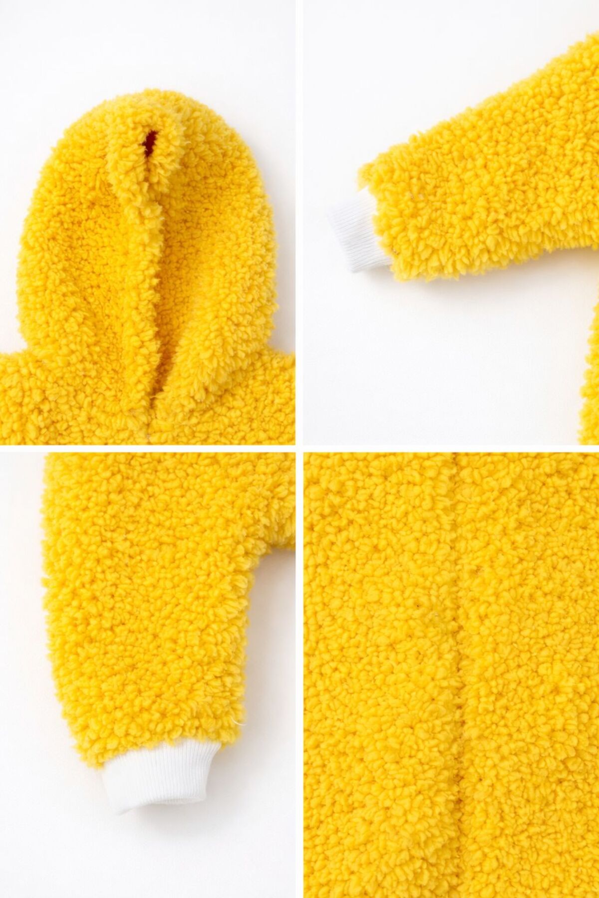 DIMPLE BABY Premium Wellsoft Peluş Unisex Peluş Bebek Tulum fotoğrafı 5 (önizleme)