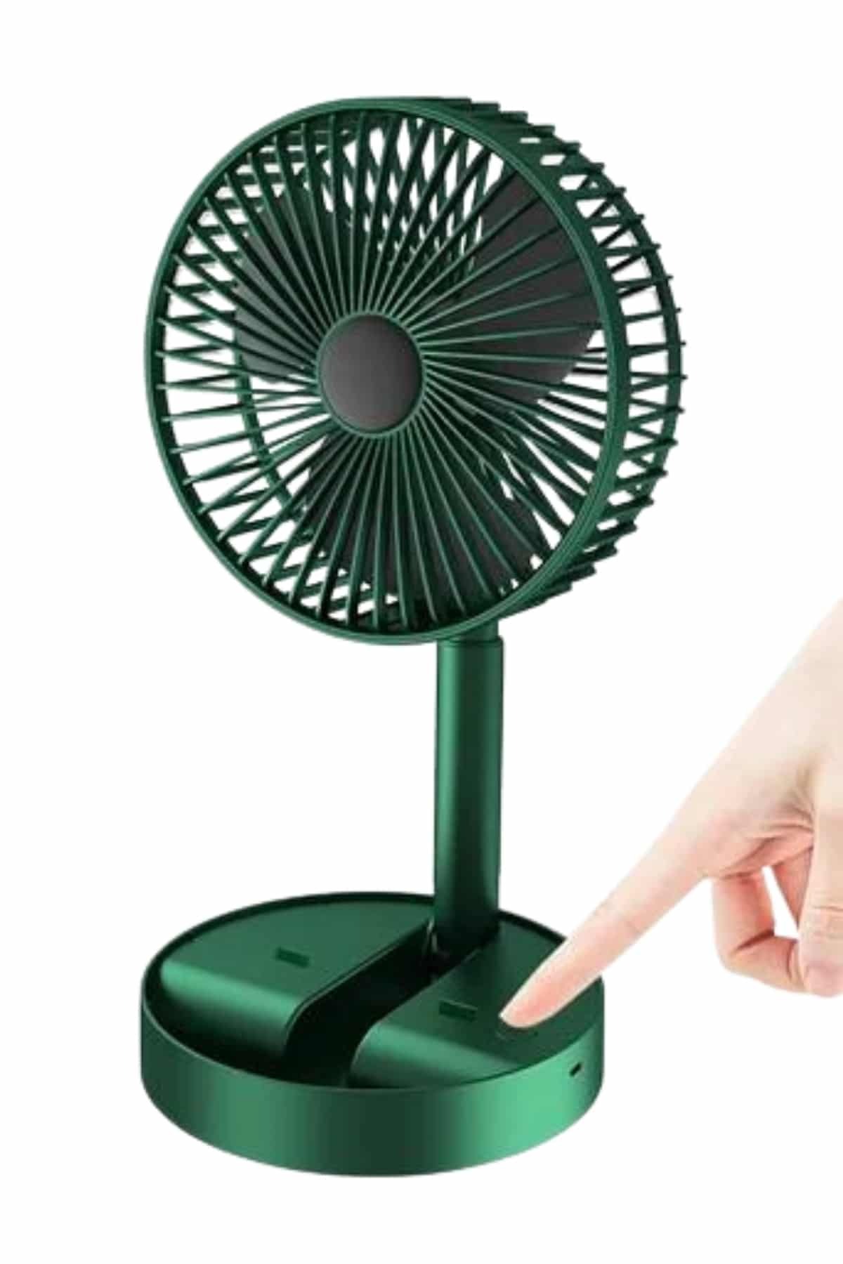 Sepetink Katlanabilir Usb Şarjlı Masaüstü Soğutucu Mini Fan Telefon Tutucu