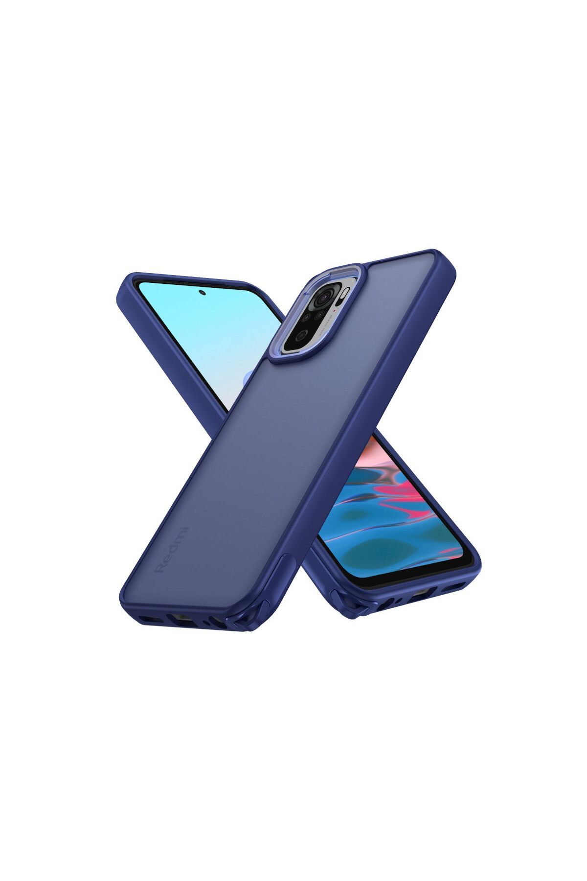 Xiaomi Redmi Note 10 Pro İçin Uyumlu Buzlu Tasarım Sararmaz Tpu Kılıf