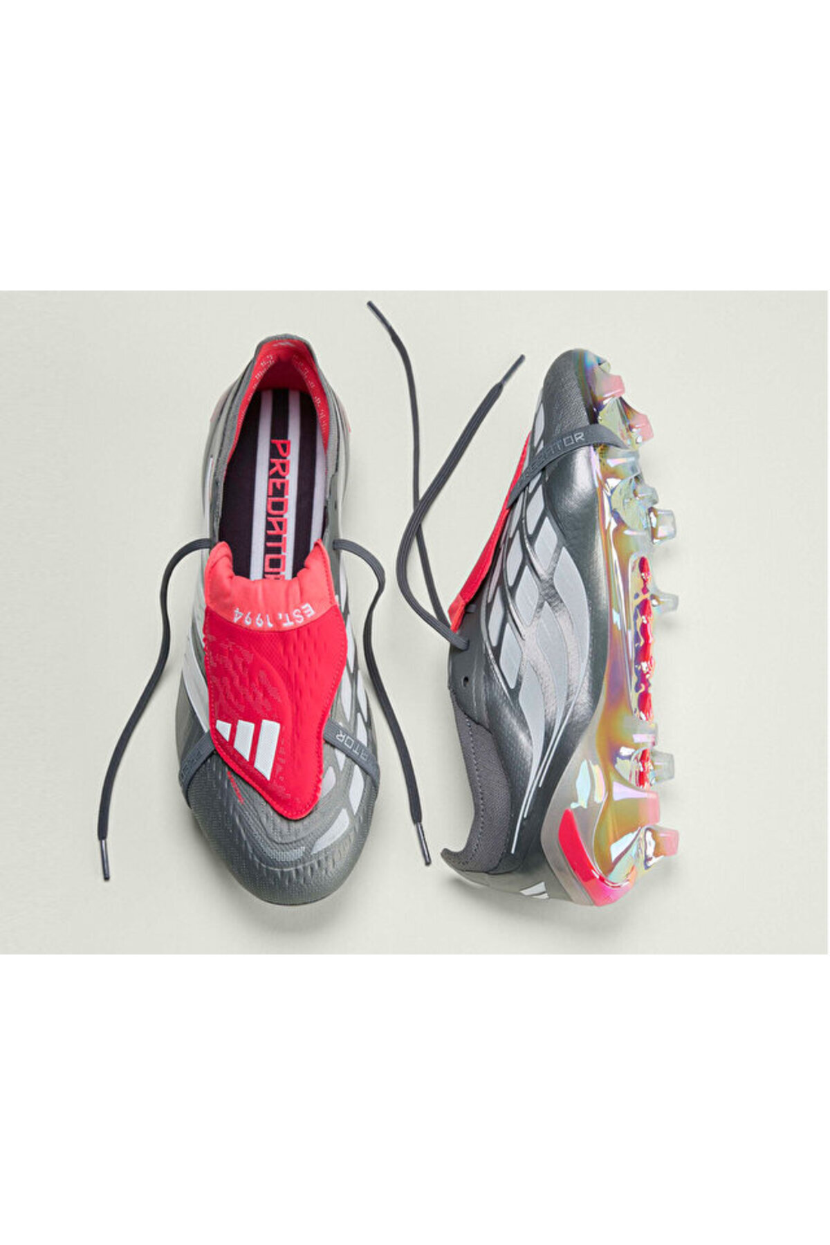 کتانی استوک دار مردانه راسته | آدیداس adidas JS0379 - تصویر 4
