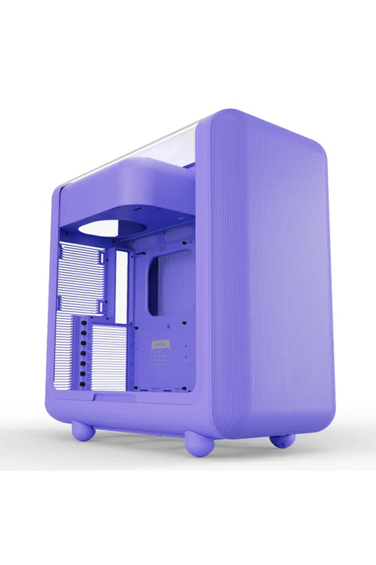 HYTE X50 Taro Milk Temperli Cam USB 3.2 ATX Mid Tower Gaming Kasa