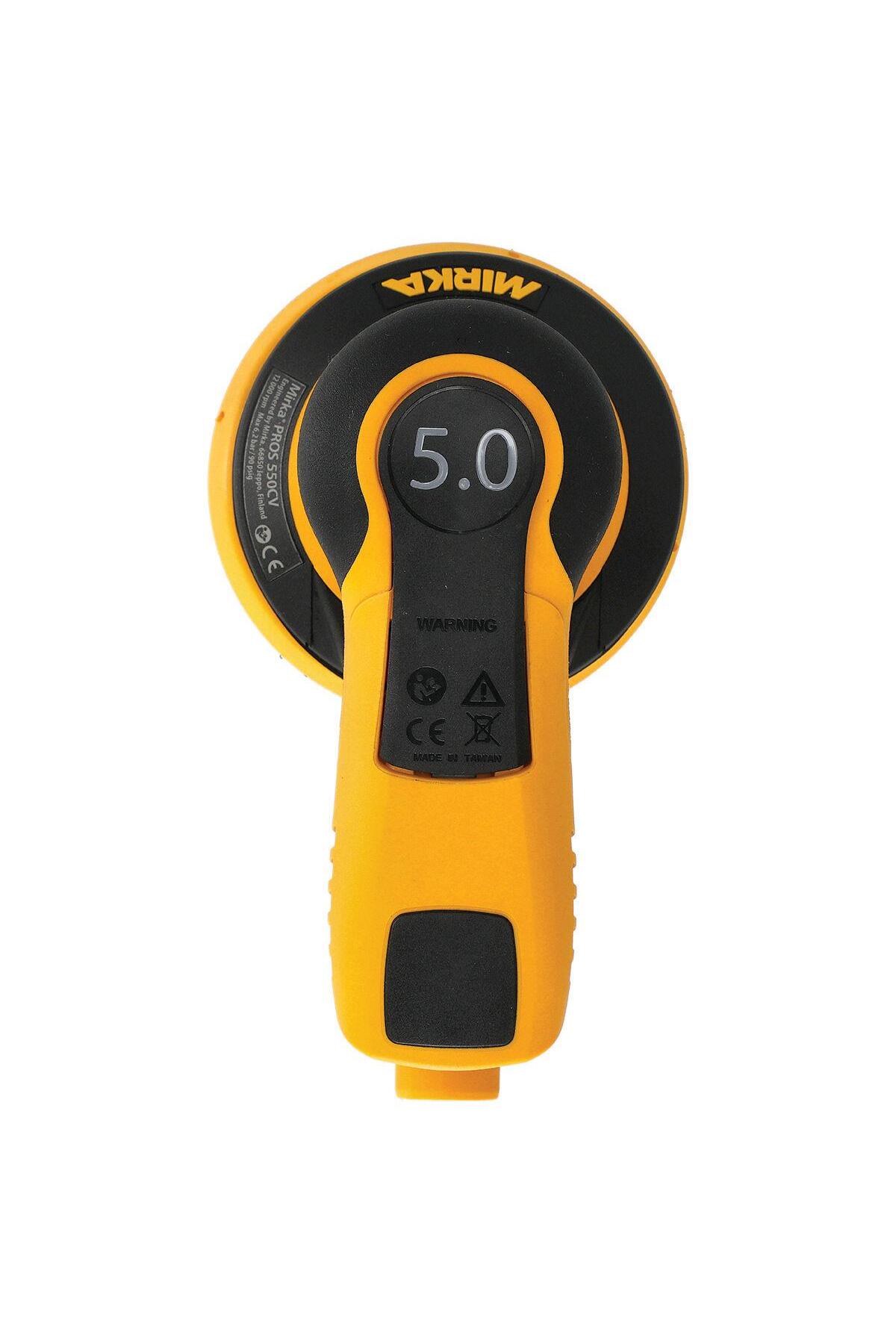 MİRKA Havalı Zımpara Makinesi PROS 550CV Ø 125 mm 5.0 mm orbit