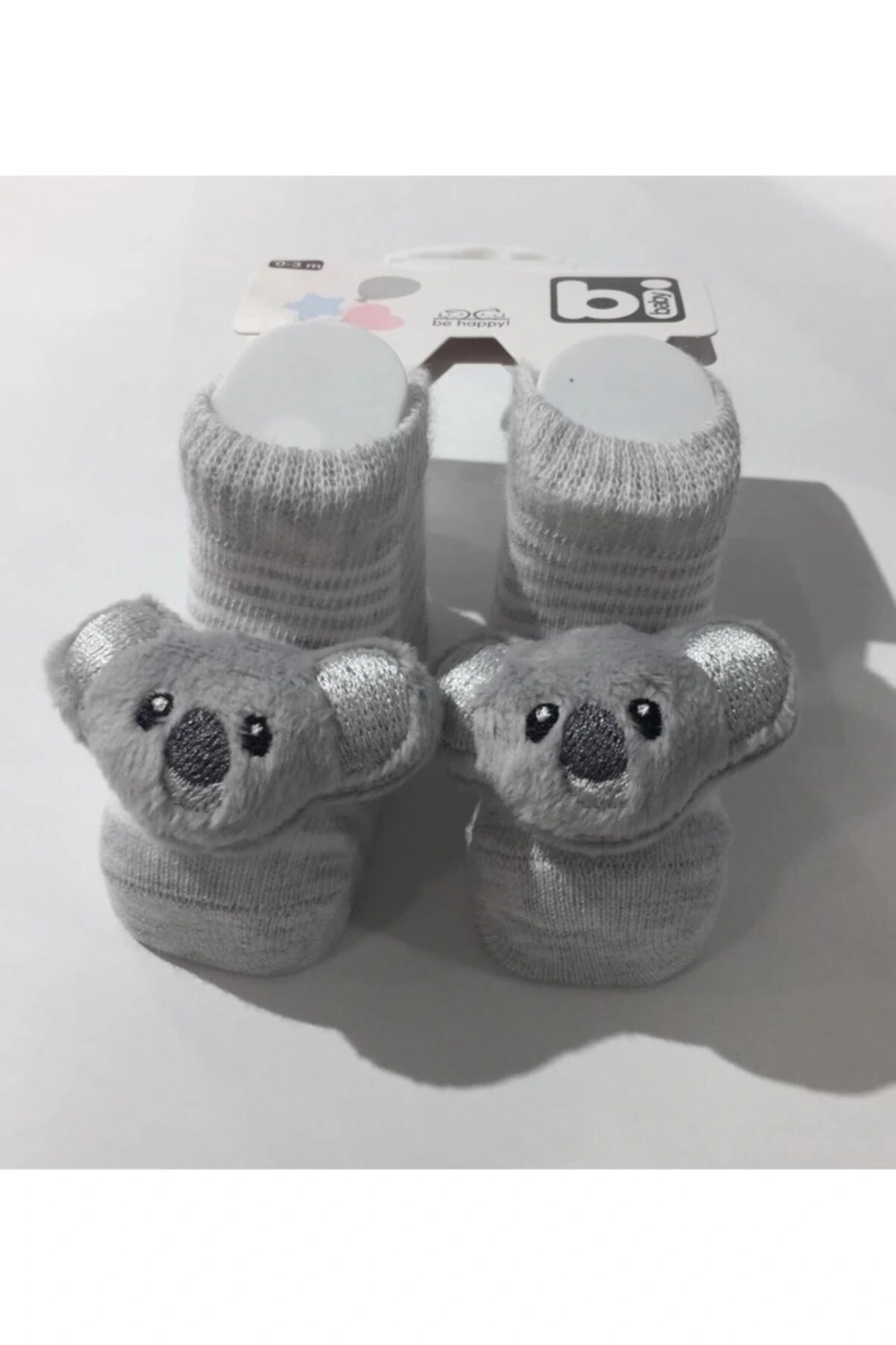 Bibaby Çıngıraklı Çorap 0-3 Ay