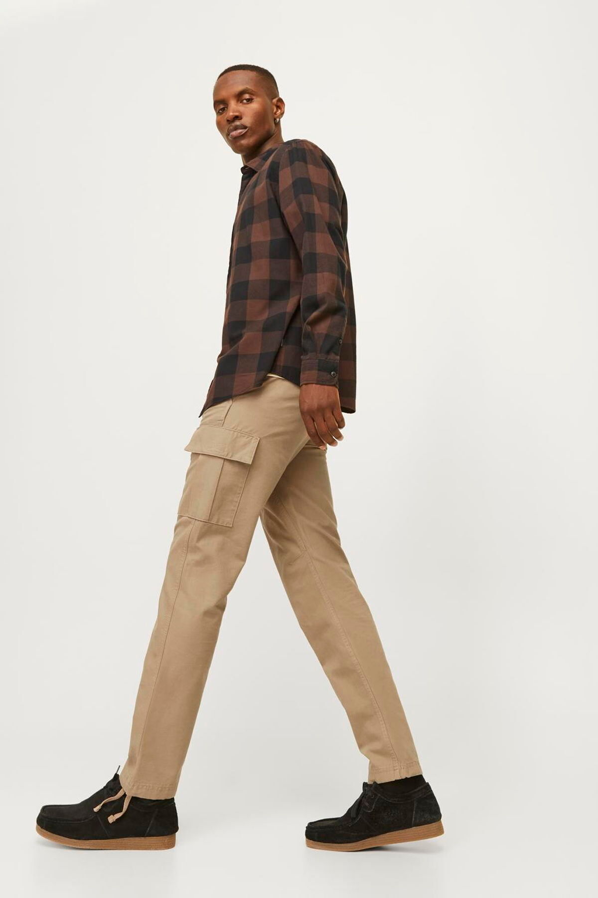 شلوار مردانه راسته فاق نرمال | جک اند جونز Jack & Jones 12258150 - تصویر 5