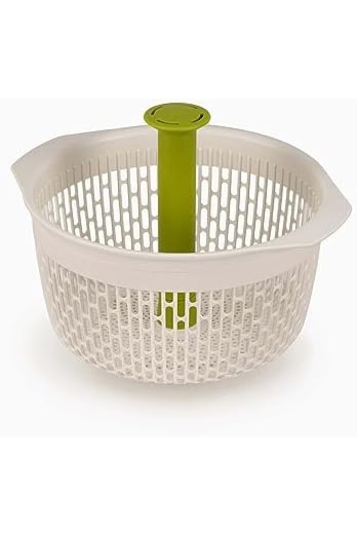 BRF bezless Spindola salata süzgeci, lavabo için, beyaz/yeşil 1027645