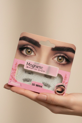 monangel Kadın Manyetik Mıknatıslı Doğal Görünümlü Takma Kirpik