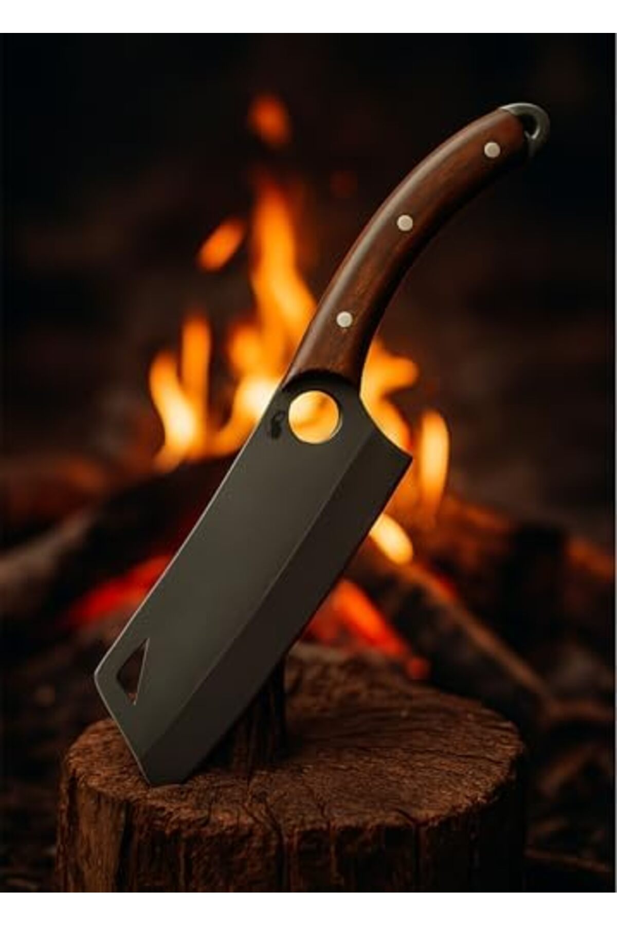 BRF Sahra79 Badger Magni Satır Model Verzalit Şef Bıçağı, Dayanıklı Kamp Ekipmanları, Kamp Aksesuarları,