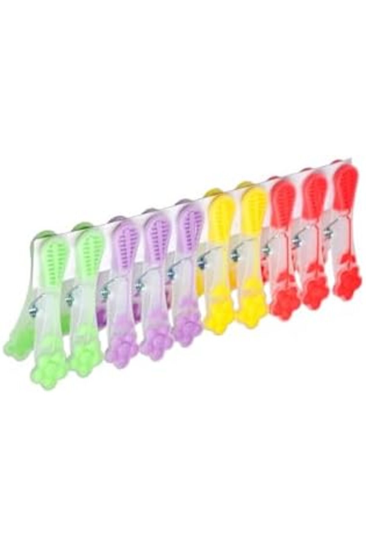 BRF NwoTeknoloji Papatya Desenli Silikon Mandal, Şeffaf, 30 Adet 1205362