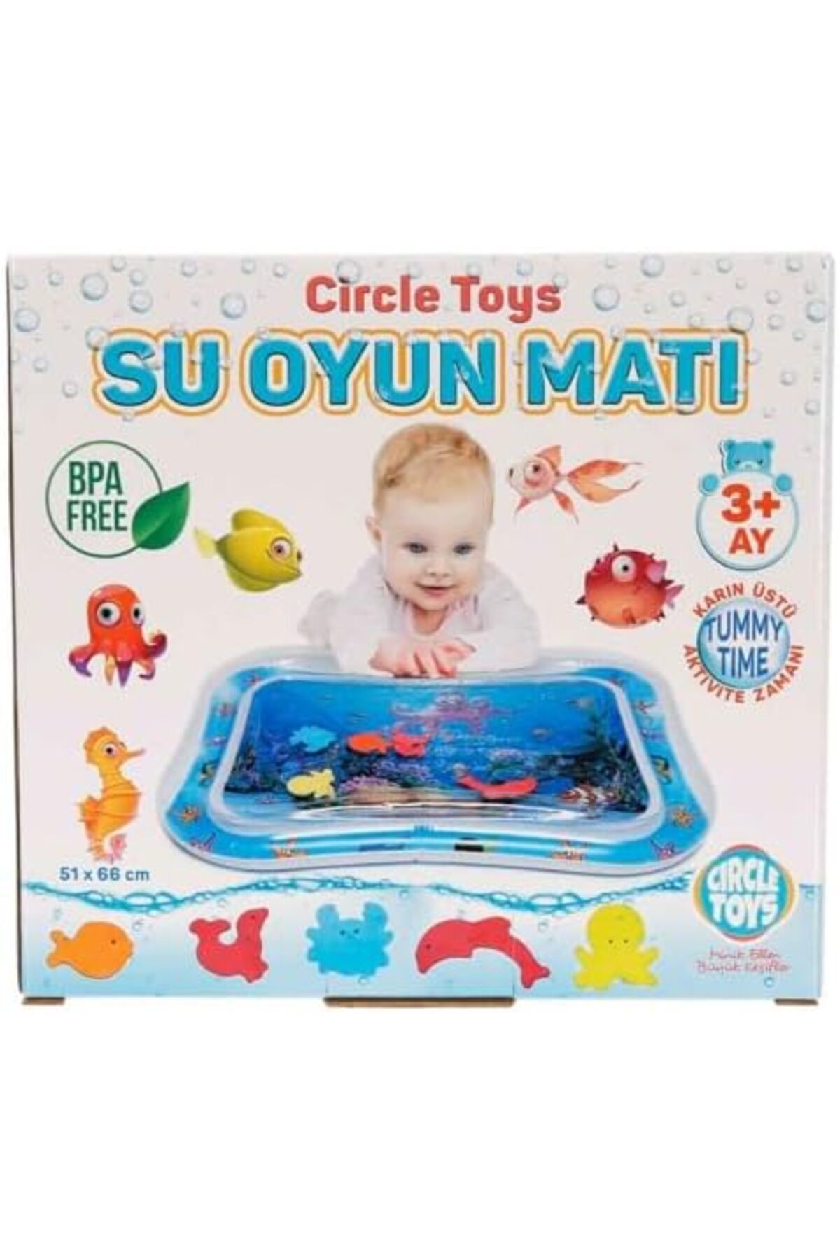 BRF Defyasell Toys Bebek Su Oyun Matı - Ahtapot 1228508 fotoğrafı 3 (önizleme)