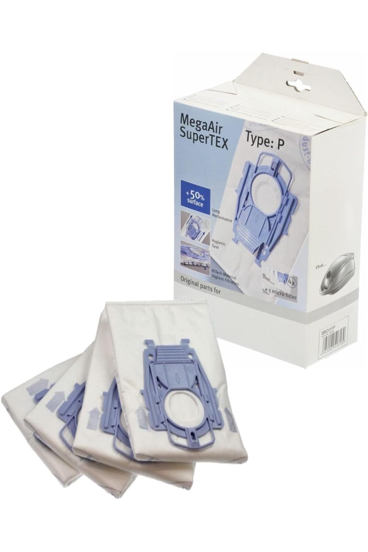 BRF bezless Popüler Toz Torbası Type P Tipi Ergomax İle Uyumlu Ürün 1027645