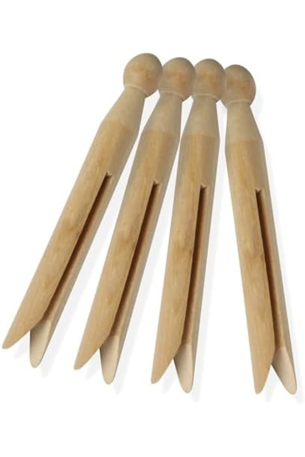 BRF NwoTeknoloji DRY-01389 geleneksel mandal ahşap 100 adet, doğal, 10.16 X 17.78 X 22,86 cm 1205362