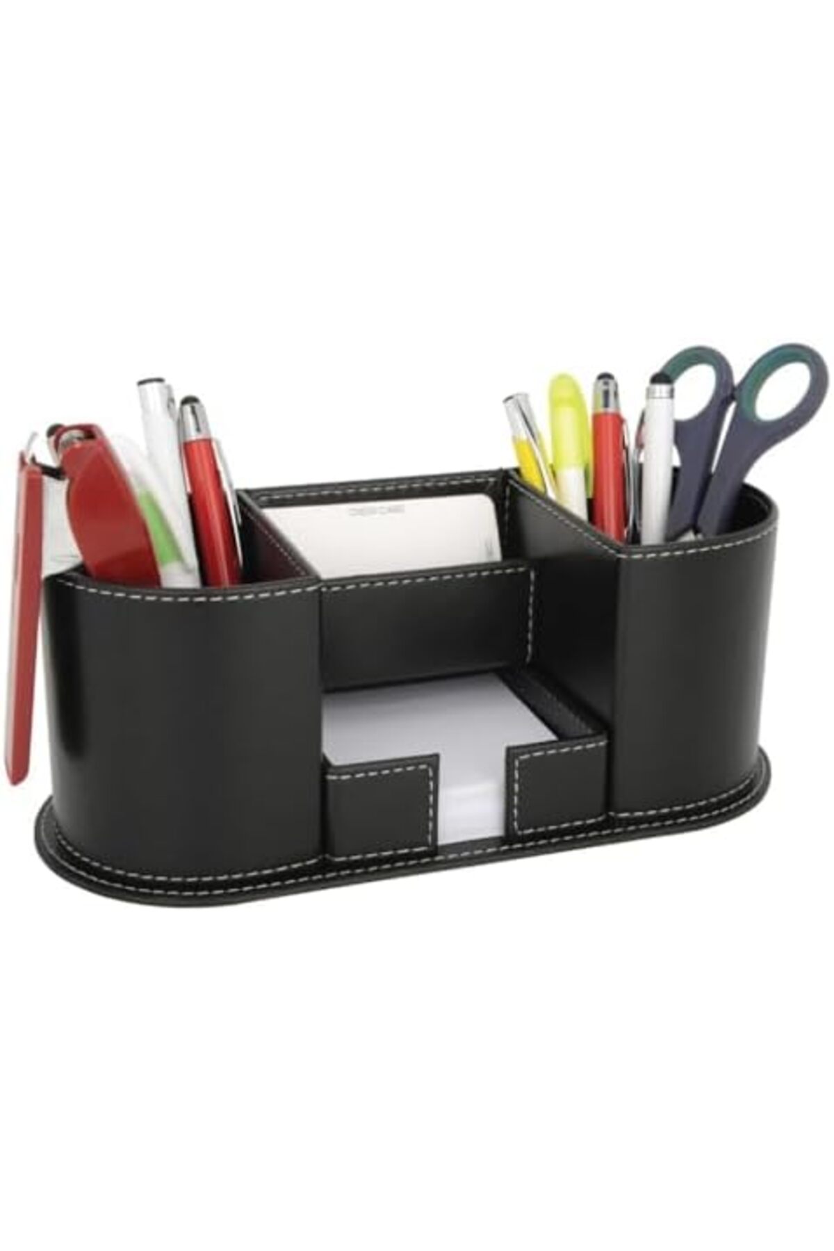 BRF 33DTicaret Çok Bölmeli Deri Kalemlik, Siyah 1169780