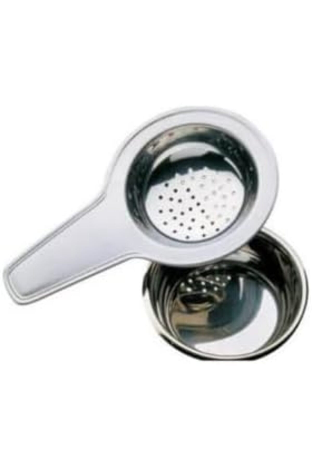 BRF NwoTeknoloji çelik çay süzgeci - altlıklı paslanmaz çay süzgeç 1205362