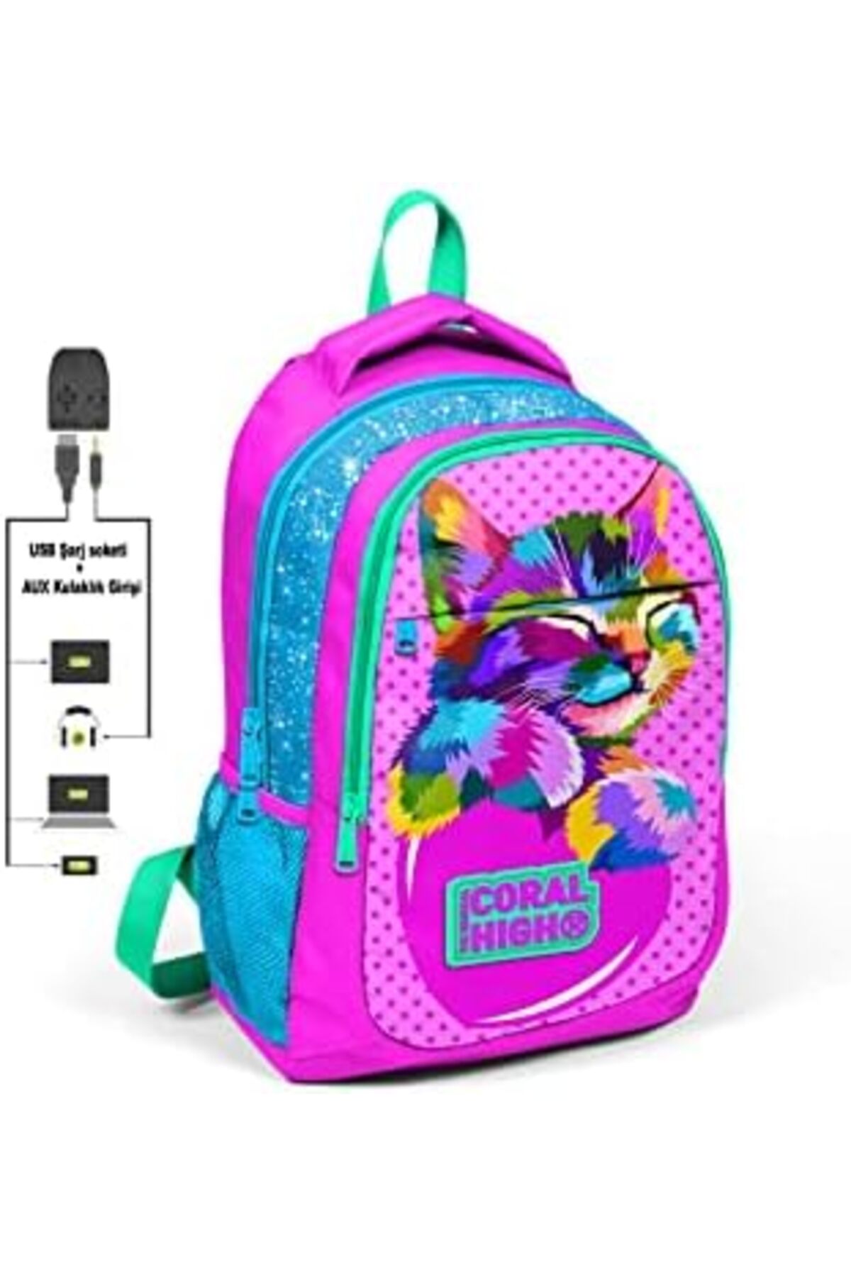 BRF Sahra79 Sırt Çanta (Usb ve Aux Soketli) 1176661