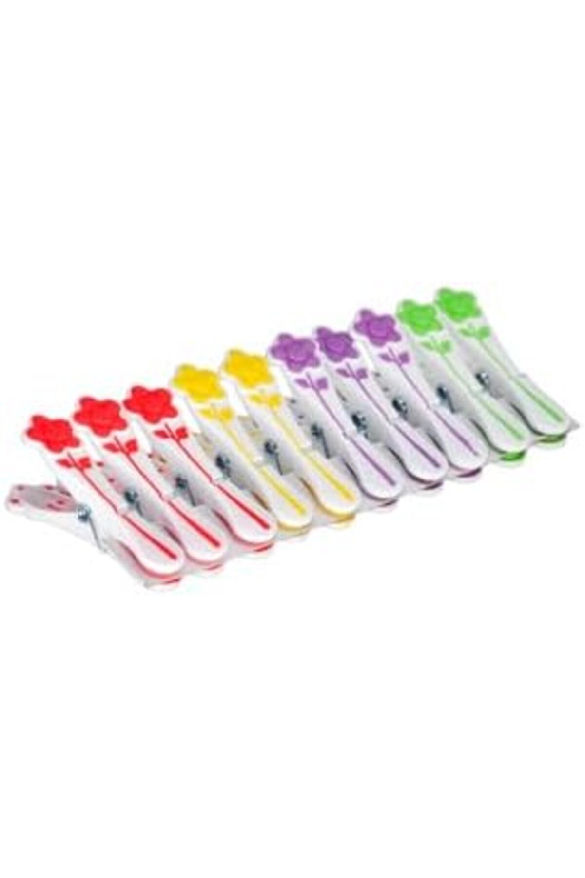 BRF NwoTeknoloji Papatya Desenli Silikon Mandal, Beyaz, 30 Adet 1205362