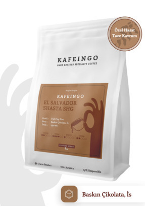 Kafeingo El Salvador Shasta Çekirdek Kahve 1000 gr