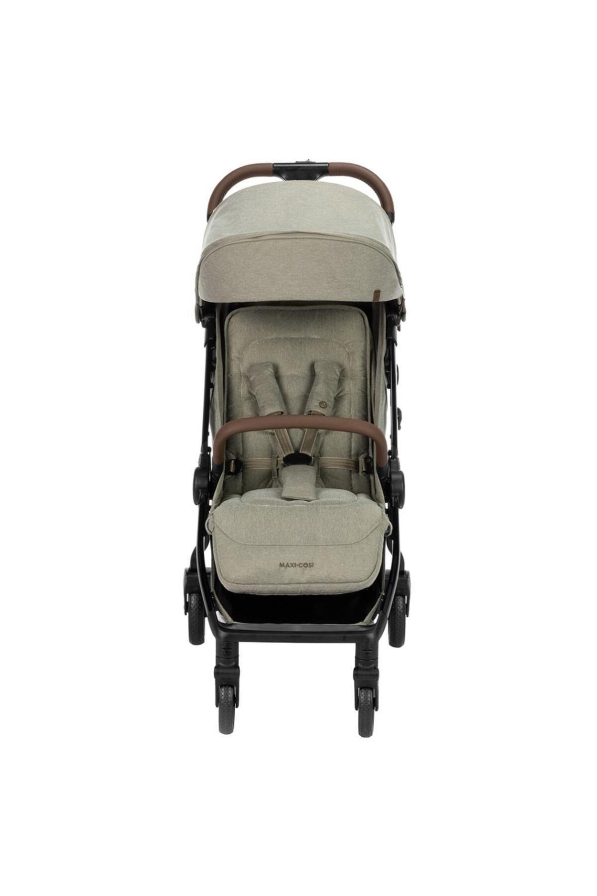 Maxi-Cosi Eva Otomatik Katlanan Kompakt Bebek Arabası Twillic Truffle fotoğrafı 2 (önizleme)