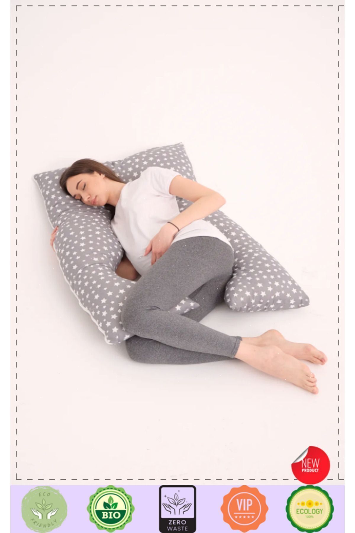 Genel Markalar 1.Kalite Ortopedik Hamile Destek Yastığı Hamile Uyku Yastıgi Hamile Yastıgi Hamile Destek Yastigi fotoğrafı 4 (önizleme)