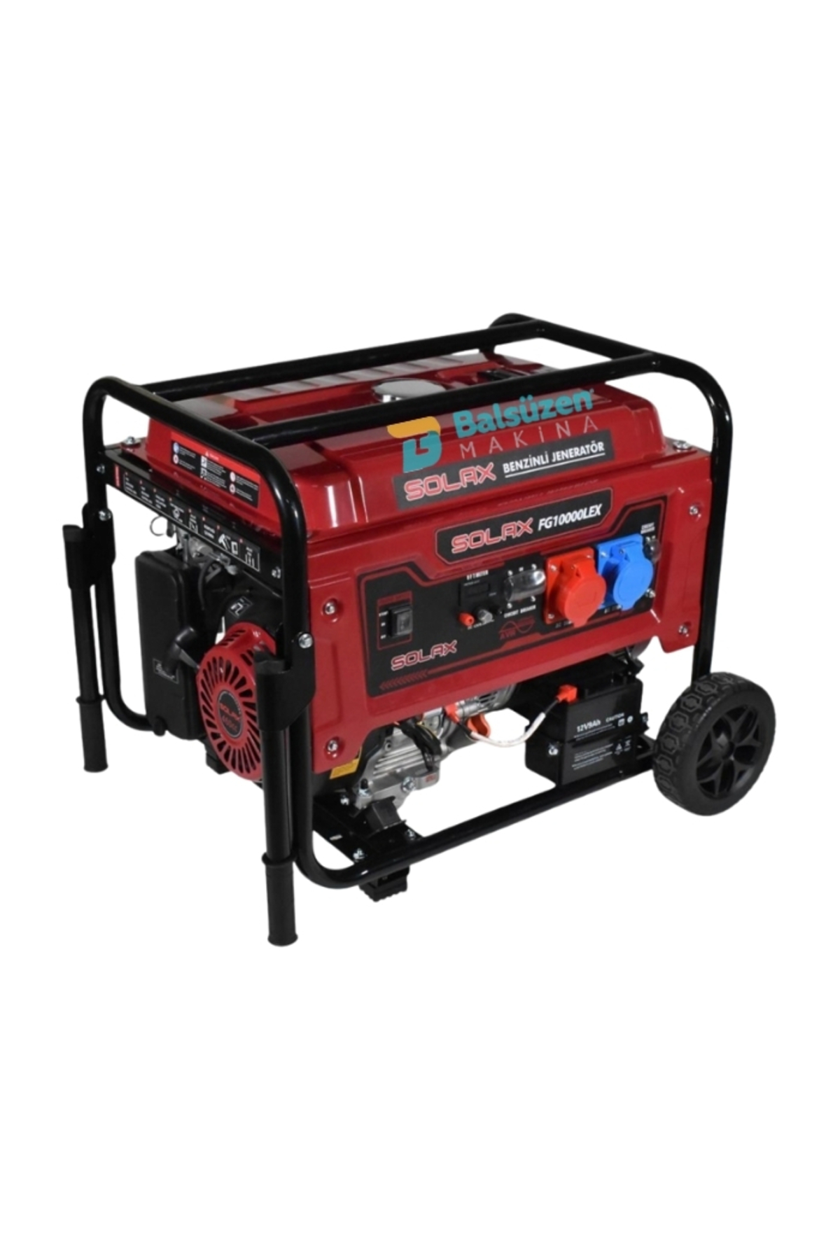 Solax Fg10000lex Monofaze Benzinli Dual Marşlı Jenerator 7 Kw