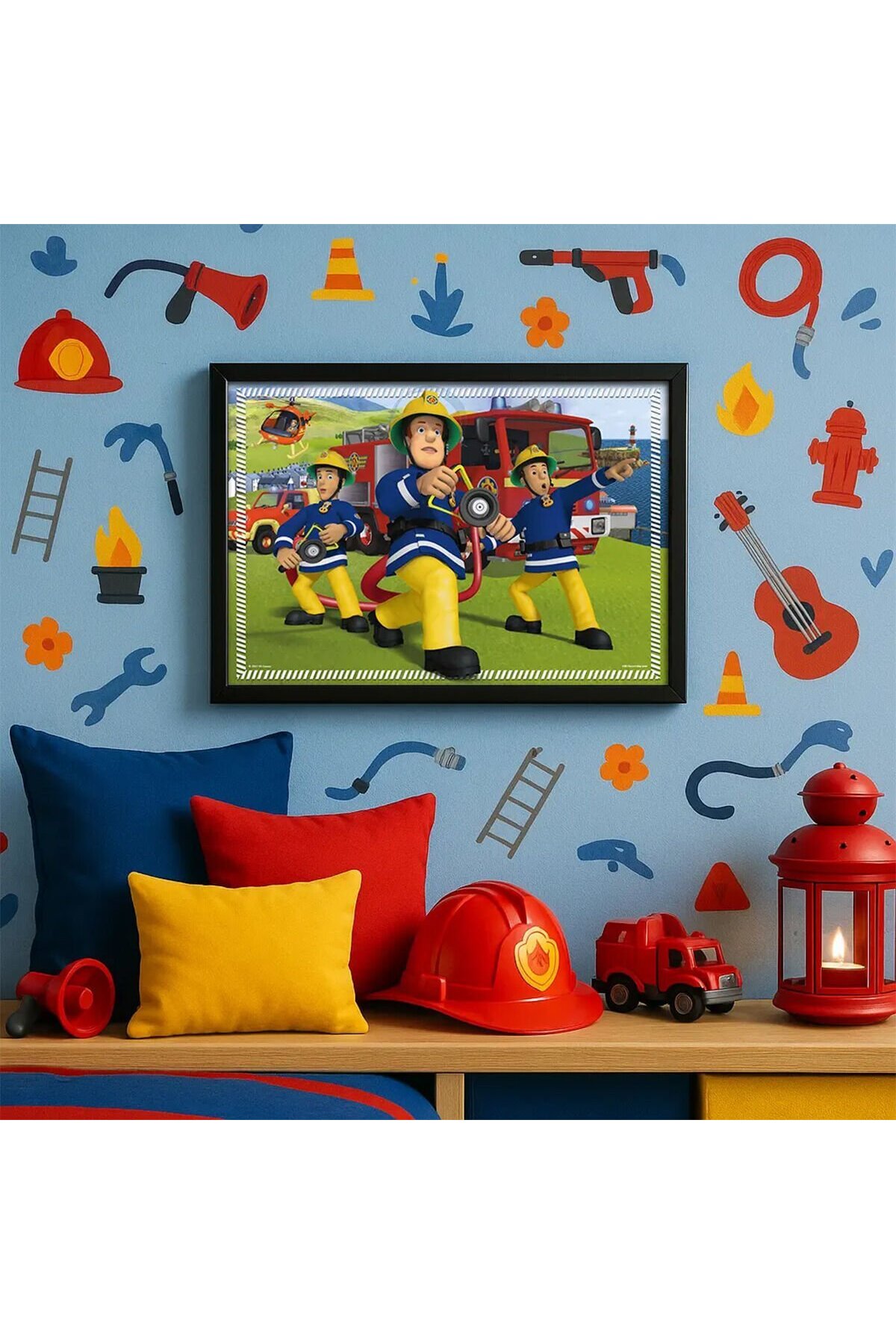 Frs 714 پازل ۱۰۰ تکه سام آتش‌نشان