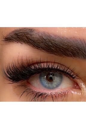 Axhara Newyork Zenith Blue Mavi Renkli Göz Lensi Kirpik Yıllık