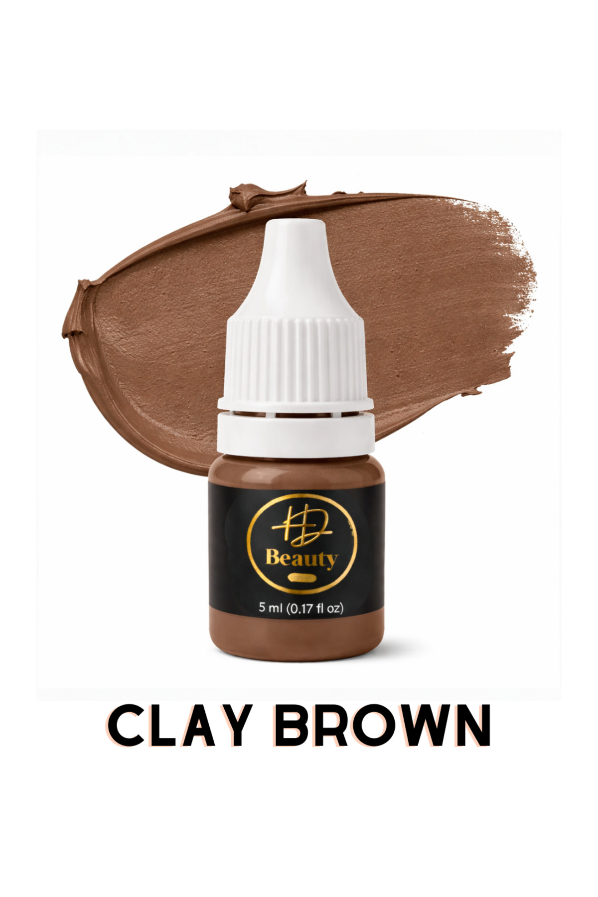 HD Beauty Pigments Kalıcı Makyaj Boyası Mikroblading/micropigmentation Pigment Kaş Boyası 5 ml