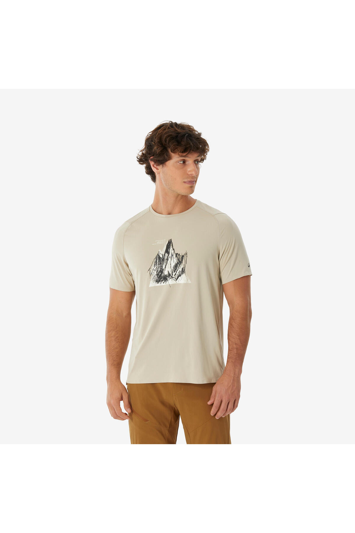 تیشرتمردانهDecathlonبژ
