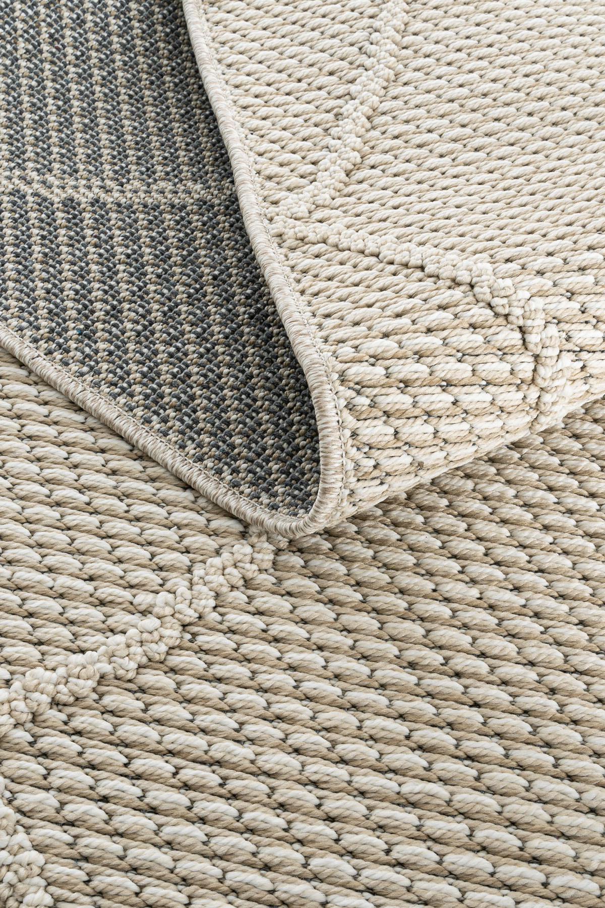 Beige Curly 6 Square Meters Woven Tassel Entrance Living Room Living Room Rug