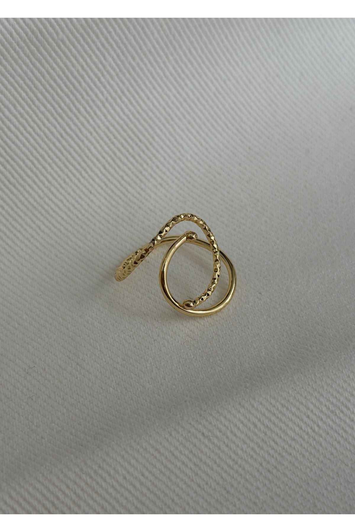 KİLİGİSTANBUL  CERC TEL YÜZÜK (BEDENİ AYARLANABİLİR) - Görsel 4