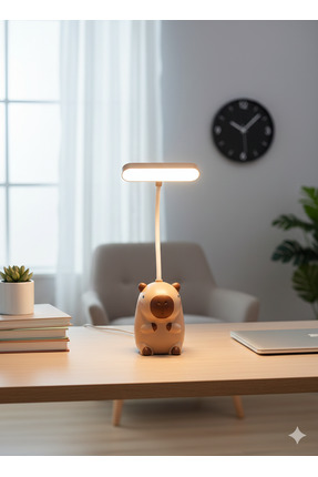 Silvanature Sevimli Capybara Ayıcık Figürlü LED Masa Lambası | Çocuk Odası & ...