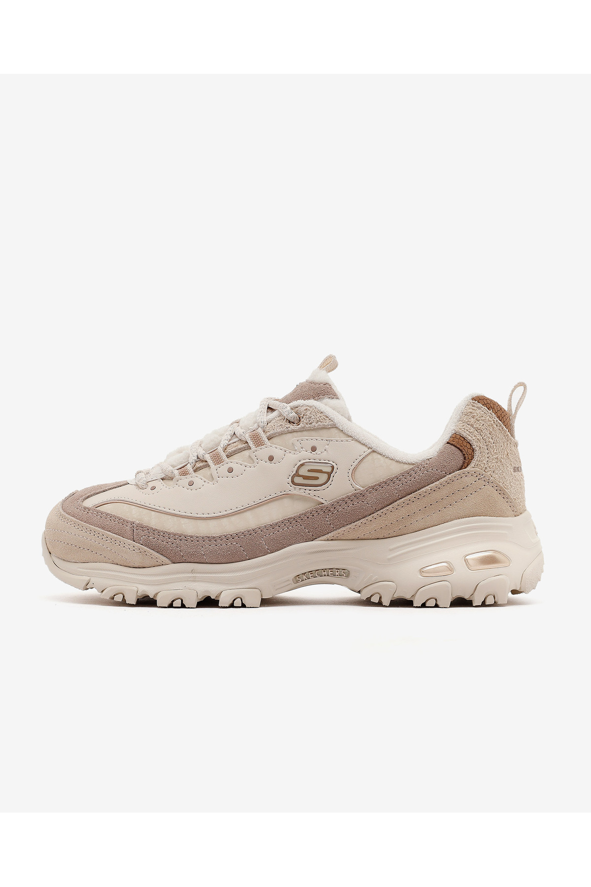 اسکچرز کفش کتانی زنانه D'lites مدل Sand-Natural Brown کد 150240 SDNT