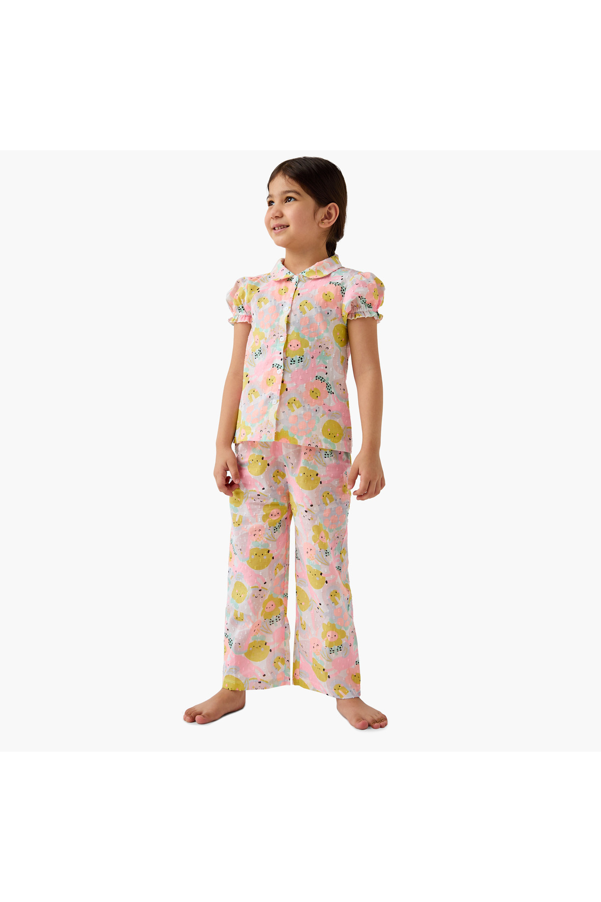 Juniors طقم قميص وبيجامة مطبوع