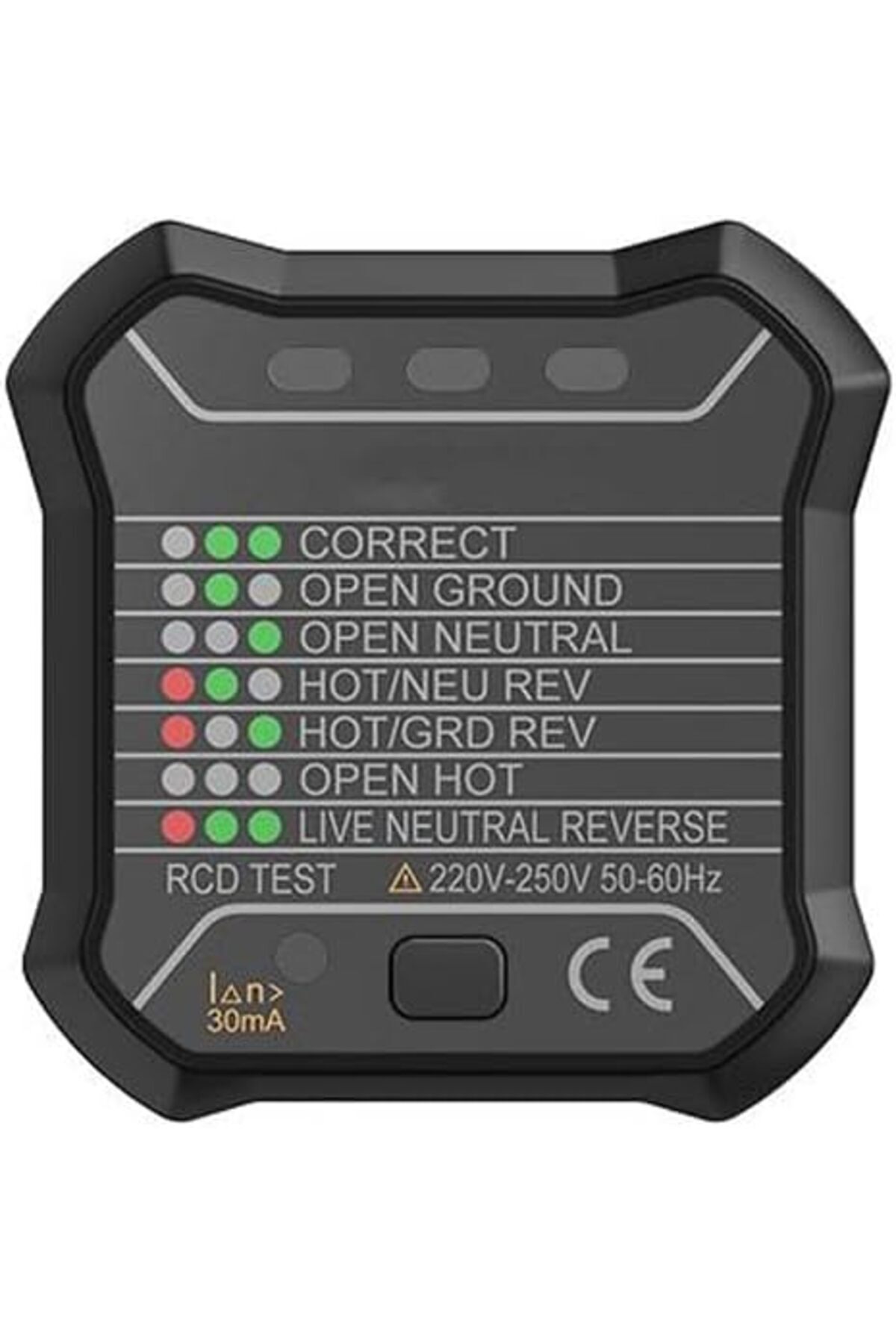 BRF MRT Soket Cihazı, Çıkış Kontrol Cihazı 250 V, Otomatik Nötr Canlı Topraklama Kablosu Devresi, AB Fiş